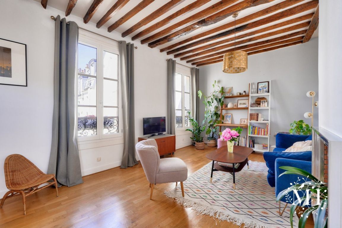 appartement 3 pièces en vente sur Paris (75018)