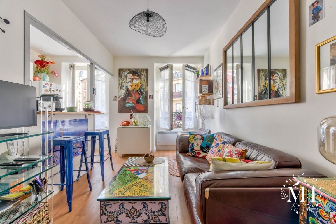 appartement 2 pièces en vente sur Paris (75018)