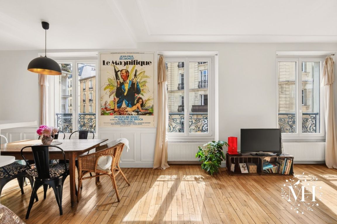 appartement 3 pièces en vente sur Paris (75018)